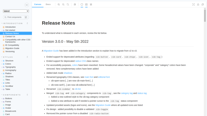 Release Notes Example